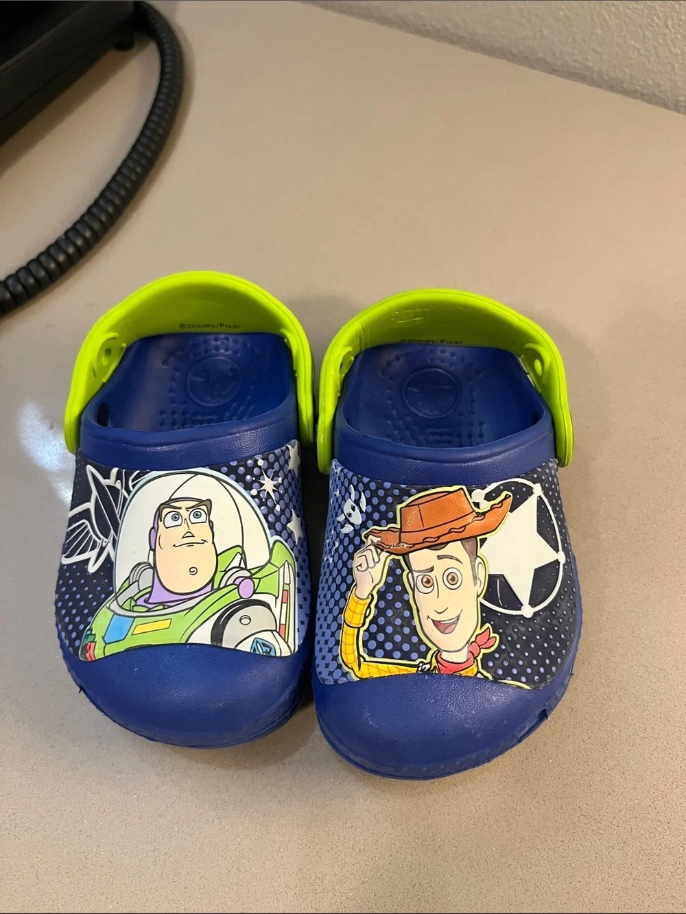 Crocs Disney Toy Story Sandals Shoes Size 4-5 Child